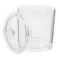 Zcyifa tea canister Clear Tea Can Tea Storage Holder Desktop Tea