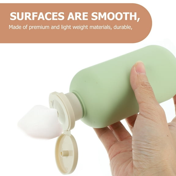 Zcyifa travel bottles 2pcs Squeeze Bottles Refillable Travel Bottles Lotion Bottles with Flips Caps for Creams Shampoo(200ml)