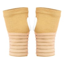 Zcyifa wrist brace 1 Pair Wrist Brace Adjustable Wrist Compression Sleeve Knitted Hand Support