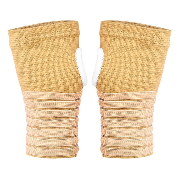 Zcyifa wrist brace 1 Pair Wrist Brace Adjustable Wrist Compression Sleeve Knitted Hand Support