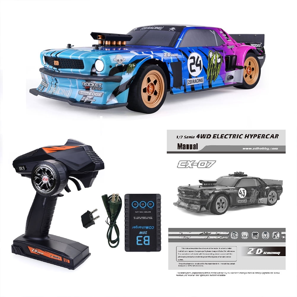 Pro Racing Remote Control Car Zd Racing Remote Control Car Ex07 1/7Electric Brushless Rc Car Drift ...