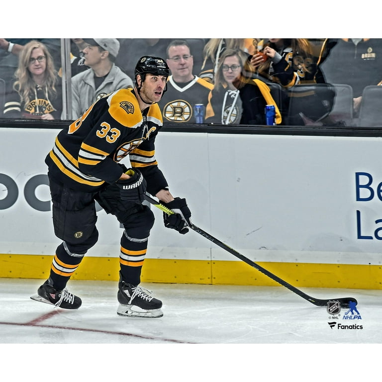 Zdeno Chara Boston Bruins Unsigned Horizontal Black Jersey Skating Photograph Walmart