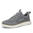 thumbnail image 1 of ZdisQ Mens Running Shoes Mesh Breathable Fashion Sport Walking Sneakers, 1 of 2