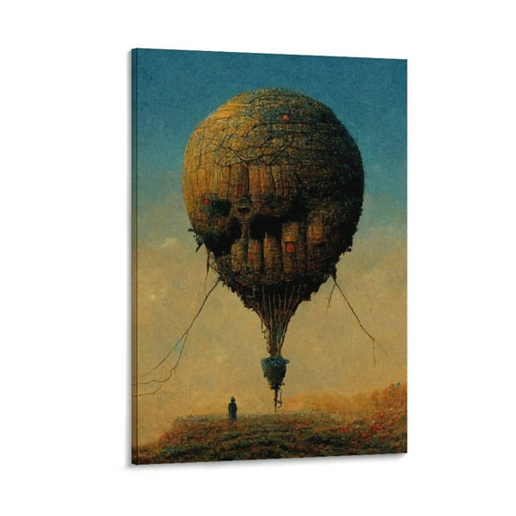 Zdzislaw Beksinski Aesthetic Wall Art Poster (12) Gifts Canvas Painting Poster Wall Art Decorative Picture Prints Modern Decor 16x24inch(40x60cm)