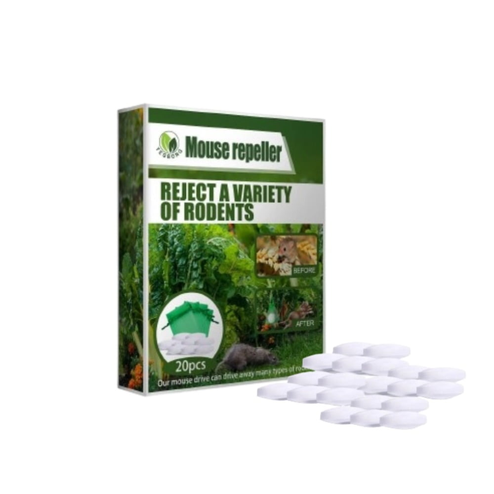 ZeXiYan 20pcs Peppermint Oil Rat Repellent for House Repel Mice and Rats Rodent Control