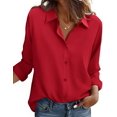 thumbnail image 1 of Zeagoo Button Down Shirts for Women Floral Blouses Business Casual Long Sleeve Collared Shirts Dressy Printed Spring Fall Tops, 1 of 6