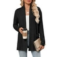 thumbnail image 1 of Zeagoo Cardigan for Women Long Sleeve Open Front Sweaters Casual Loose Lightweight Cardigans with Pockets, 1 of 6