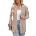 thumbnail image 1 of Zeagoo Cardigan for Women Long Sleeve Open Front Sweaters Casual Loose Lightweight Cardigans with Pockets, 1 of 6