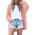thumbnail image 1 of Zeagoo Crochet Cardigan Spring Lightweight Open Front Long Sleeve Knit Cardigans for Women, 1 of 7