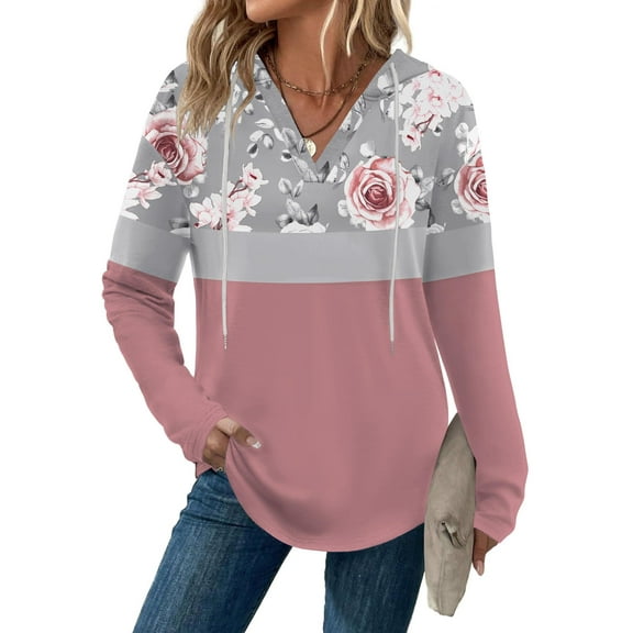 Zeagoo Hoodies for Women Fall Clothes 2025 Trendy Lightweight Long Sleeve Hooded Tops