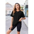 thumbnail image 1 of Zeagoo Oversized T Shirts for Women Summer Short Sleeve Tops Loose Crew Neck Trendy Clothes, 1 of 4