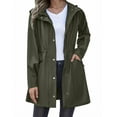 thumbnail image 1 of Zeagoo Rain Jacket for Women Waterproof Raincoat with Hood Lightweight Lined Windbreaker Travel Jacket, 1 of 6