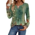 thumbnail image 1 of Zeagoo Shirts for Women 2025 Trendy Long Sleeve Tops Pleated Boho Blouses Business Casual Work Tunic Tee Tshirts, 1 of 7