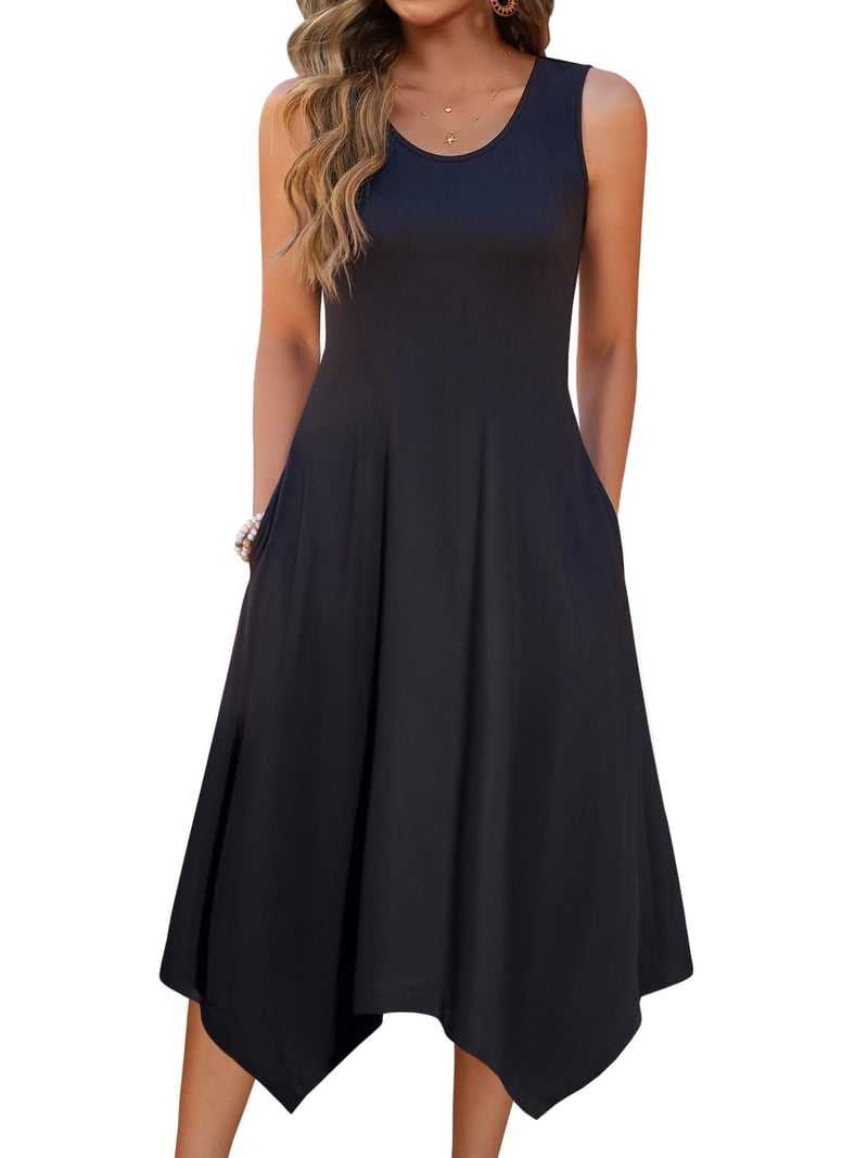 midi blue dress wedding guest Elegant Midi Length Long Lantern Sleeves Chiffon Wedding Guest Dresses