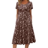 pale blue plus size dress Kylie Floral Chiffon Maxi Dress– Hello Curve OSSTONE Dress Boots Chelsea short formal dress Size:UK 22