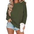 thumbnail image 1 of Zeagoo Women Cotton Tops Long Sleeve T Shirts Tunic 2025 Ladies Dressy Blouse Casual Shirts for Fall Winter, 1 of 6