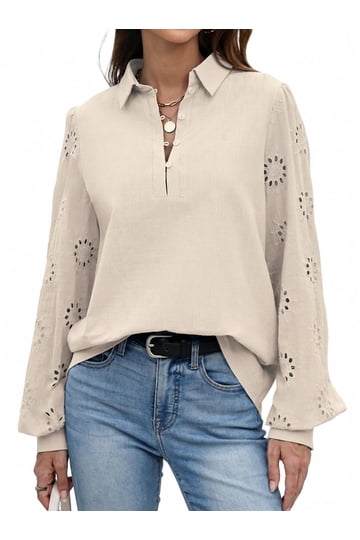 トップス THINGS THAT MATTER EMBROIDERY BLOUSE Embroidery Blouse Collection for Women and Men