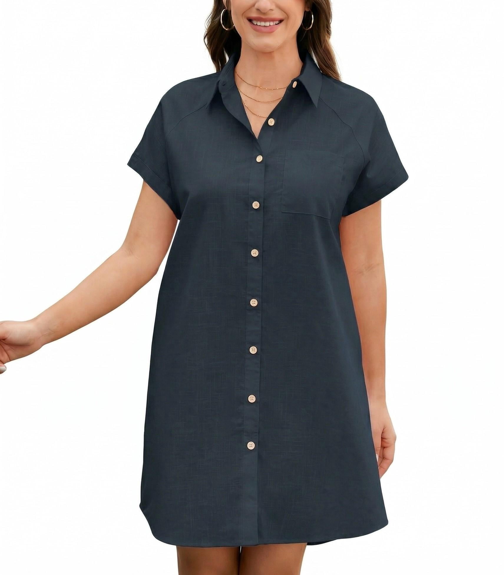 long elegant dresses Formal Dress with Short Puff Sleeves shift dress pattern Color:Black Ivory Silk midi dress in