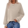 thumbnail image 1 of Zeagoo Women's Fall Chunky Knit Sweater Oversized Crewneck Long Sleeve Winter Cotton Pullover Sweaters Jumper Tops, 1 of 6