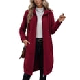 thumbnail image 1 of Zeagoo Women's Zip Up Hoodies Long Tunic Sweatshirts with Pockets Fleece Casual Long Sleeve Fall Jacket Coat, 1 of 6
