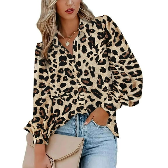 Zeagoo Womens Blouses Dressy Casual Spring Stripe Long Sleeve Shirts Button Down Tops Fashion