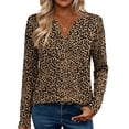 thumbnail image 1 of Zeagoo Womens Tops Long Sleeve V Neck Tee Shirts Dressy Casual Clothes Business Work Blouse, 1 of 6