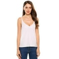 thumbnail image 1 of Zeagoo Womens V Neck Cami Tank Top Strap Sleeveless T Shirt Casual Loose Cotton Vest Blouse, 1 of 9