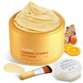 ZealSea Turmeric Clay Mask for Face with Vitamin C Mud Mask for Face