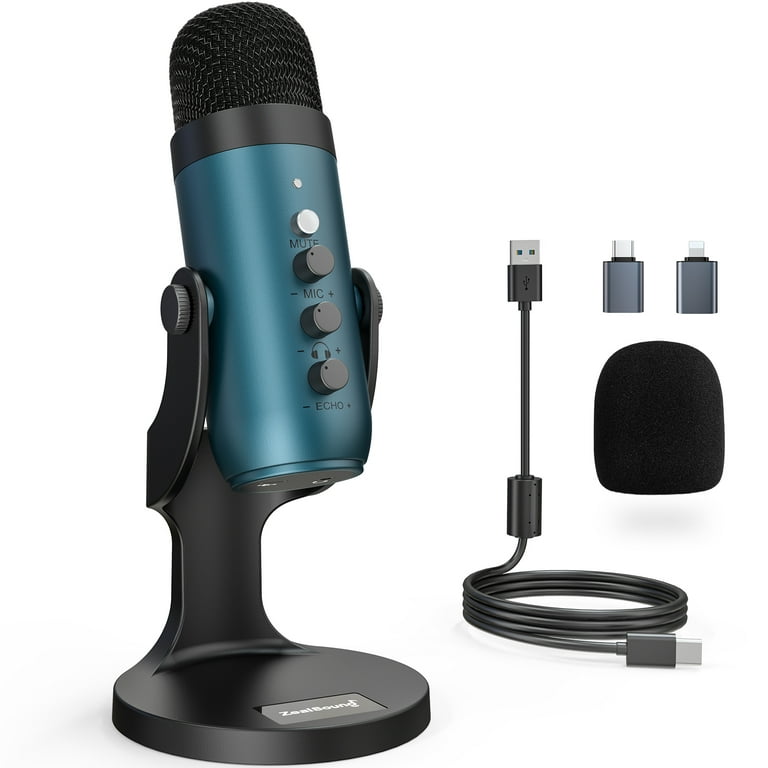 ZealSound K35 USB Condenser Microphone
