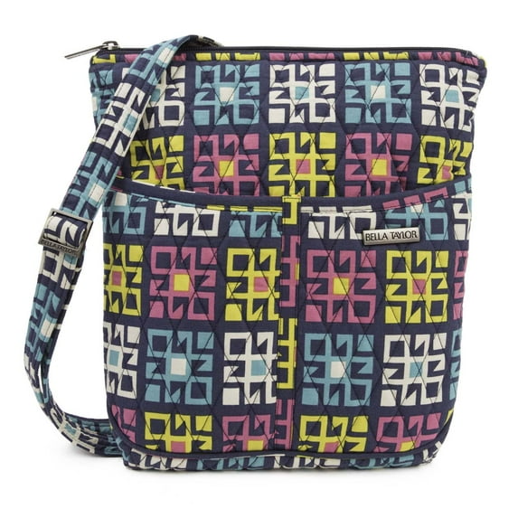 Bella Taylor 31080 Zealand Hipster - Indigo, Eggshell & Fuchsia