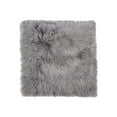thumbnail image 1 of Natural New Zealand Sheepskin Chair Pad | Grey | 17"x17", 1 of 6