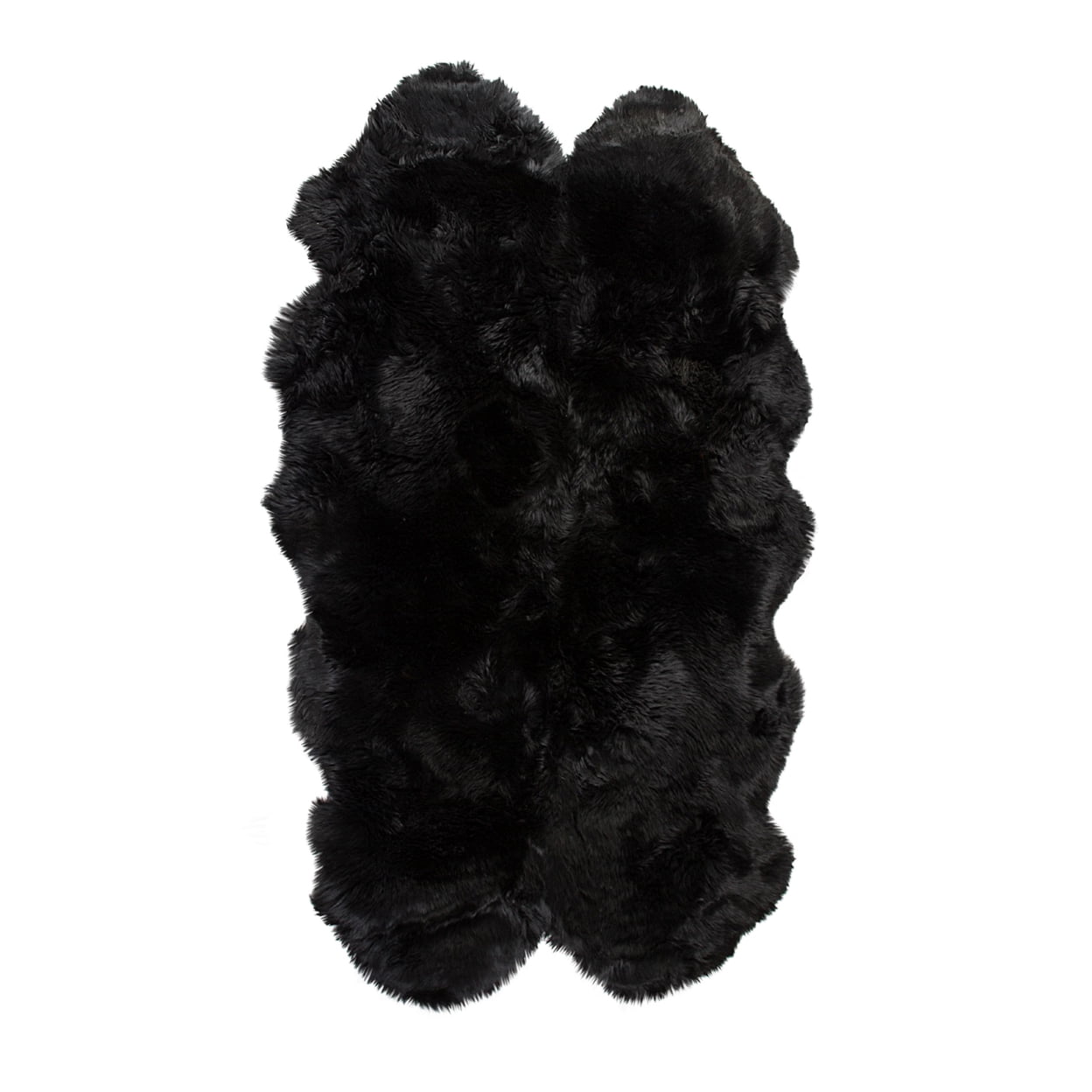 Zealand Sheepskin Quattro Rug 4x6 Natural 100% faux Soft - Walmart.com