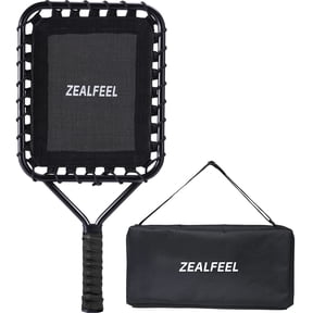 Zealfeel 19oz Baseball & Softball Fungo Racket: Scientific Weighted Training Bat with Ergonomic Grip for Hitting Pop Flies and Ground Balls