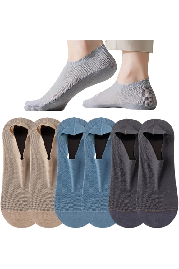 Zeanaturals Ultra Thin Liner Non Slip No Show Socks, Invisible Ice Silk Breathable Socks, Unisex Low Cut Liner Sock