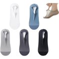 thumbnail image 1 of Zeanaturals Ultra Thin Liner Non Slip No Show Socks, Womens Men Soft Breathable Ice Silk Sock oft Lightweight No Show Sock, 1 of 7