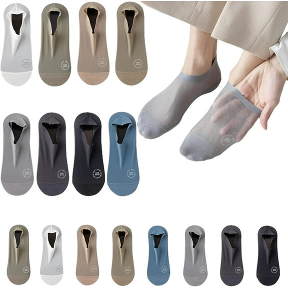 Zeanaturals Ultra Thin Liner Non Slip No Show Socks, Zeanaturals Socks, Soft Breathable Ultra Thin Sock