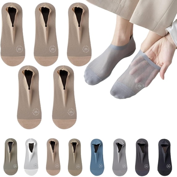 Zeanaturals Ultra Thin Liner Non Slip No Show Socks, Zeanaturals Socks, Soft Breathable Ultra Thin Sock