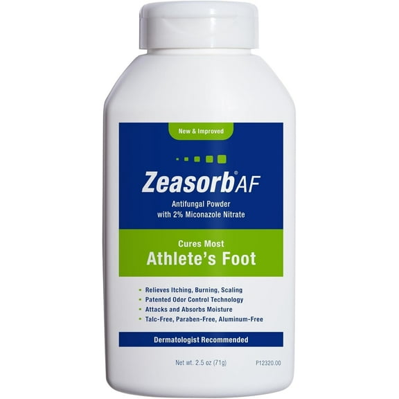 Zeasorb AF Athlete's Foot Powder, 2.5 oz..