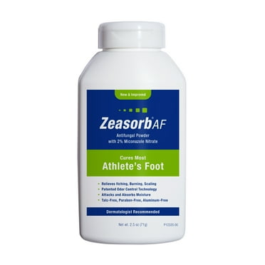 Zeasorb Antifungal Athlete's Foot Powder, 2.5oz, 1 Count