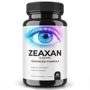 Zeaxan Capsules   Daily Eye Care with Original Blend to Support Visual Wellness, Eye Comfort & Vision | Just 2 Gentle, Easy-to-Swallow Pills 60 Capsules
