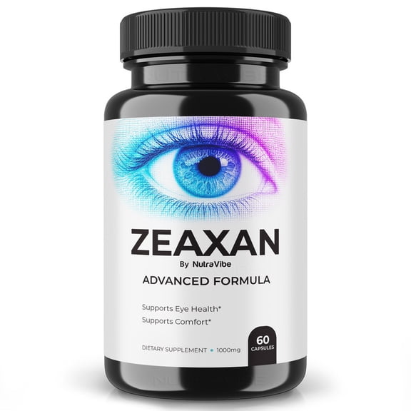 Zeaxan Capsules – Daily Eye Care with Original Blend to Support Visual Wellness, Eye Comfort & Vision | Just 2 Gentle, Easy-to-Swallow Pills (60 Capsules)