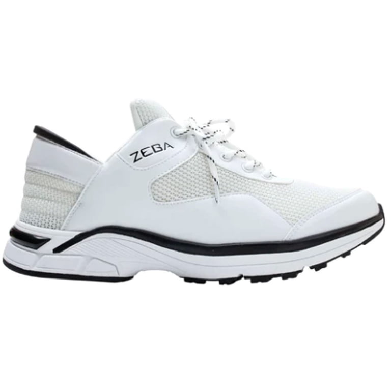 Zeba Arctic Men\'s Size 11 White Cosmic Black Hands-Free Comfort Sneakers Shoes Cosmic Black (Sizes 7-16) – Zeba Shoes main image 4