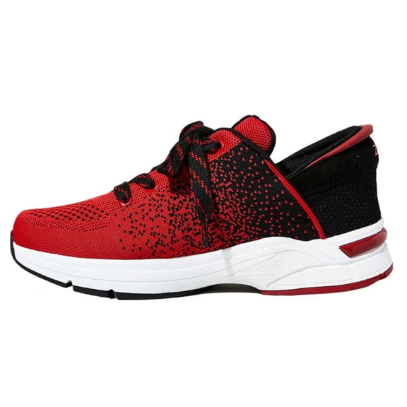 Zeba Men's Hands Free Slip-On Walking Shoes (Cherry Red, 9)