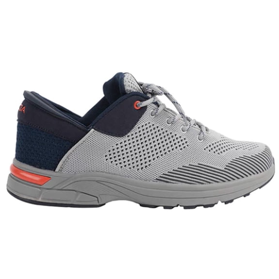 Zeba Men's Hands Free Slip-On Walking Shoes (Steel Navy, 11)