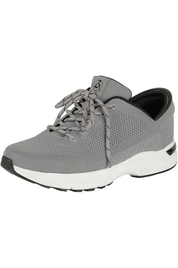 Men's Hands Free Slip-On Walking Shoes (Stone Gray, 10)