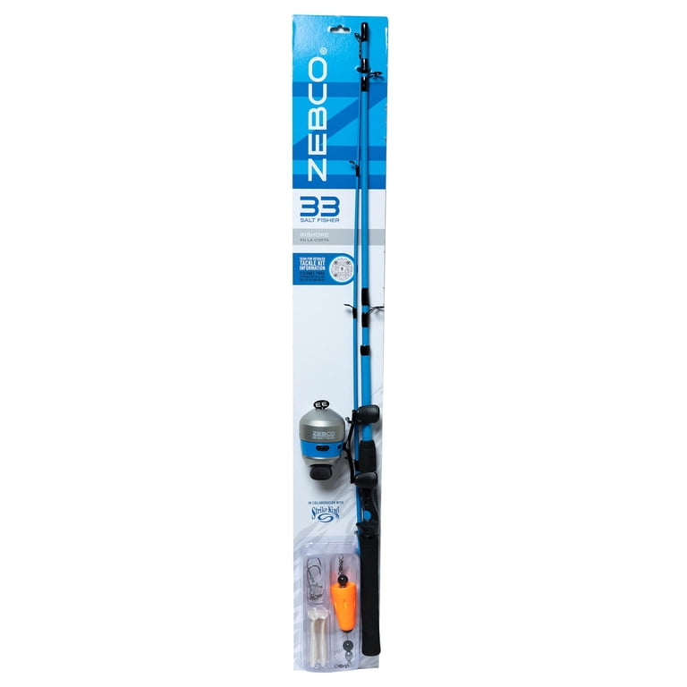 Zebco 33 Inshore Saltwater Spincast Combo - Walmart.com