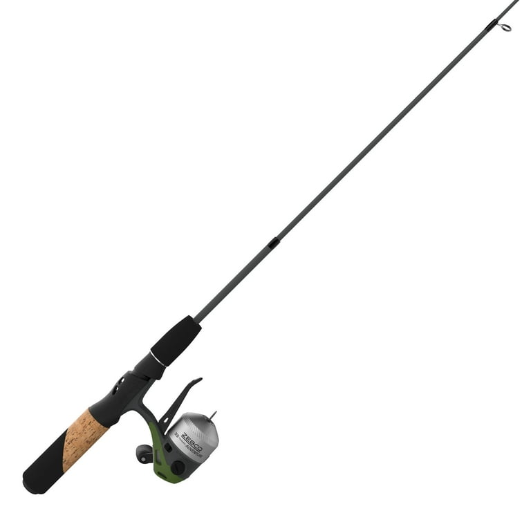 Zebco 33 Micro Adventure Trigger Spincast Reel and Fishing Rod