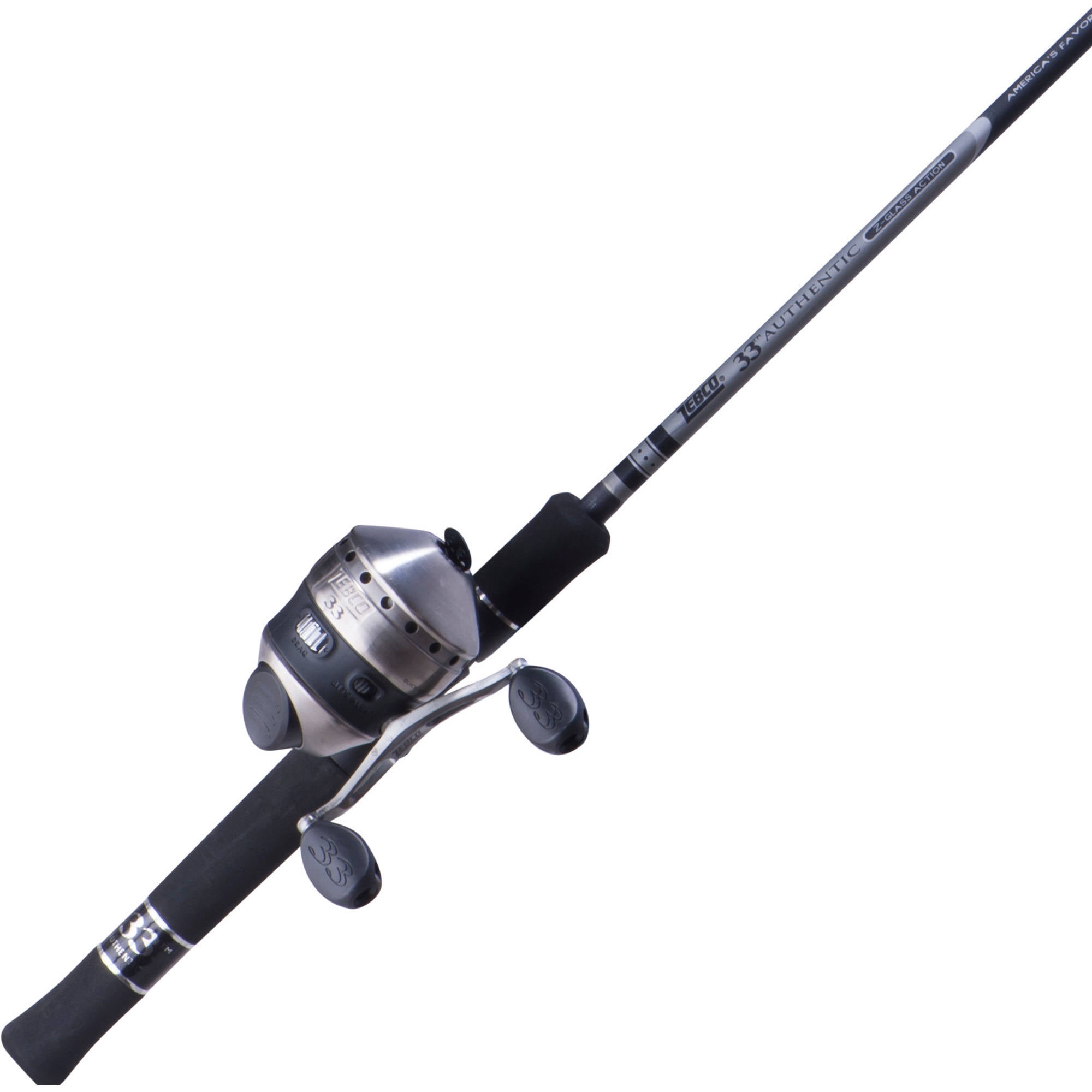 Zebco 33 Spincast Fishing Rod and Reel Combo - Walmart.com Zebco 33 Spincast Fishing Rod and Reel Combo - Walmart.com