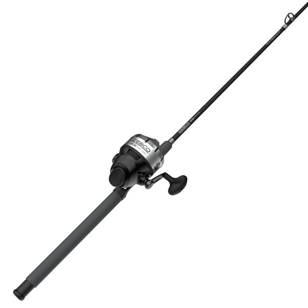 Zebco 808 Boss Hawg Spincast Reel and Fiberglass Fishing Rod Combo