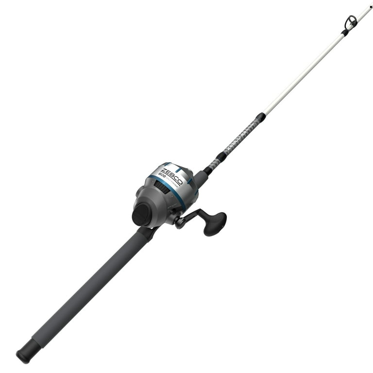Zebco 808 Saltwater Spincast Reel and Fishing Rod Combo, 7-Foot 2